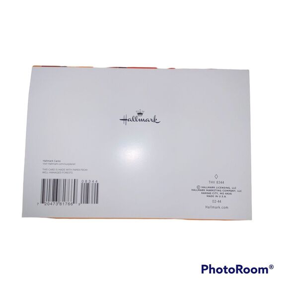 Hallmark Halloween Thanksgiving Cards 6 ct Boo Ghost Turkey Skull Spider Gourds - Picture 5 of 8